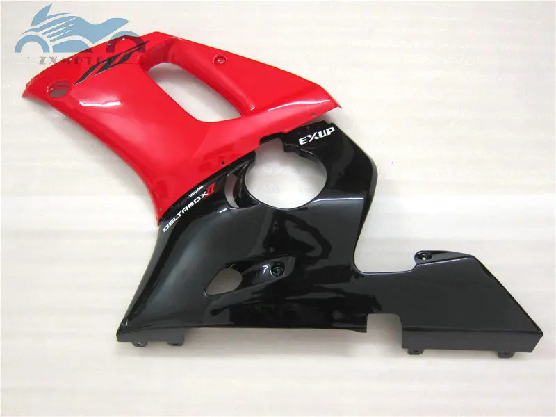 Обновление мотоцикл комплект обтекателей для YAMAHA YZFR6 1998 1999 2001 2002 YZF R6 98-02 красные, Черные ABS пластик Обтекатели на кузов EBA12