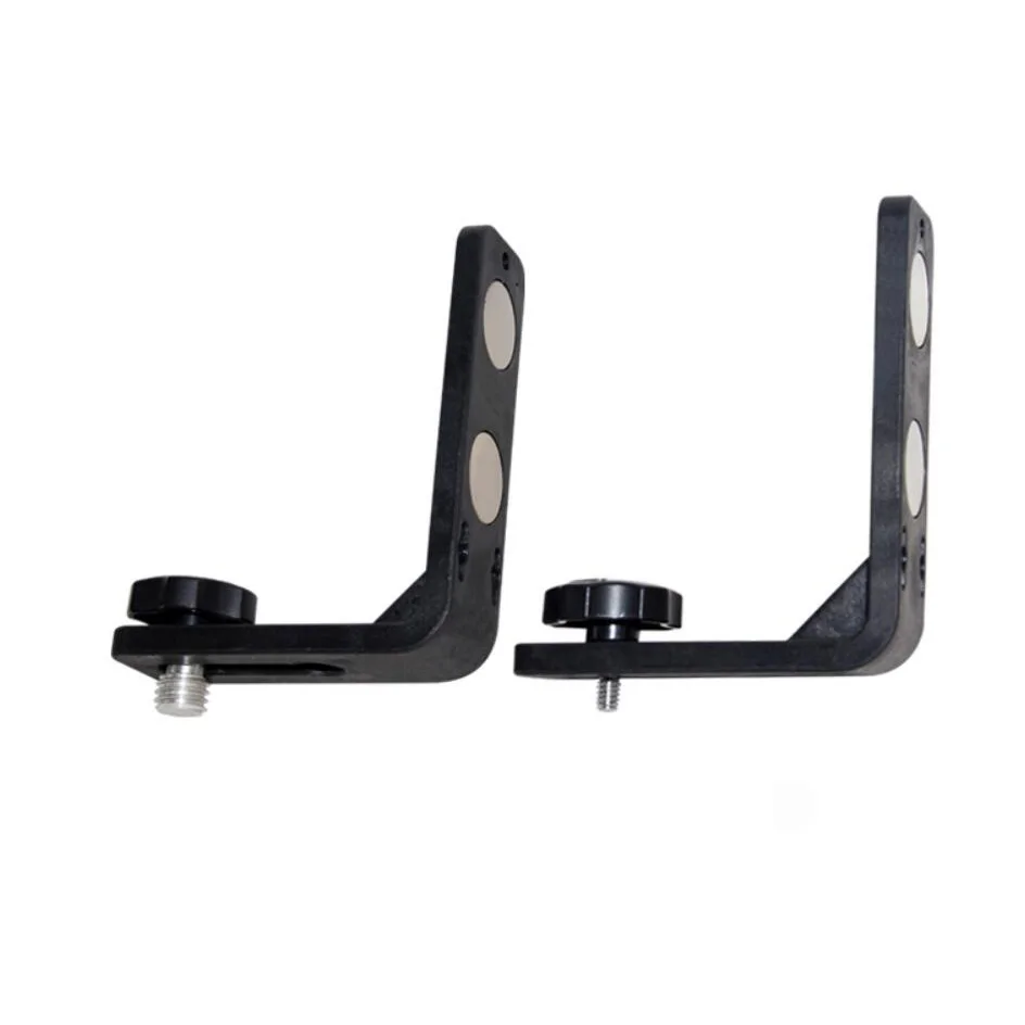 

1/4" or 5/8 "laser level L-bracket leveling super strong iron magnet adsorption bracket for common lazer levels