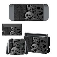 Наклейка в виде черепа для Nintendo Switch Nintendoswitch NS наклейка на консоль