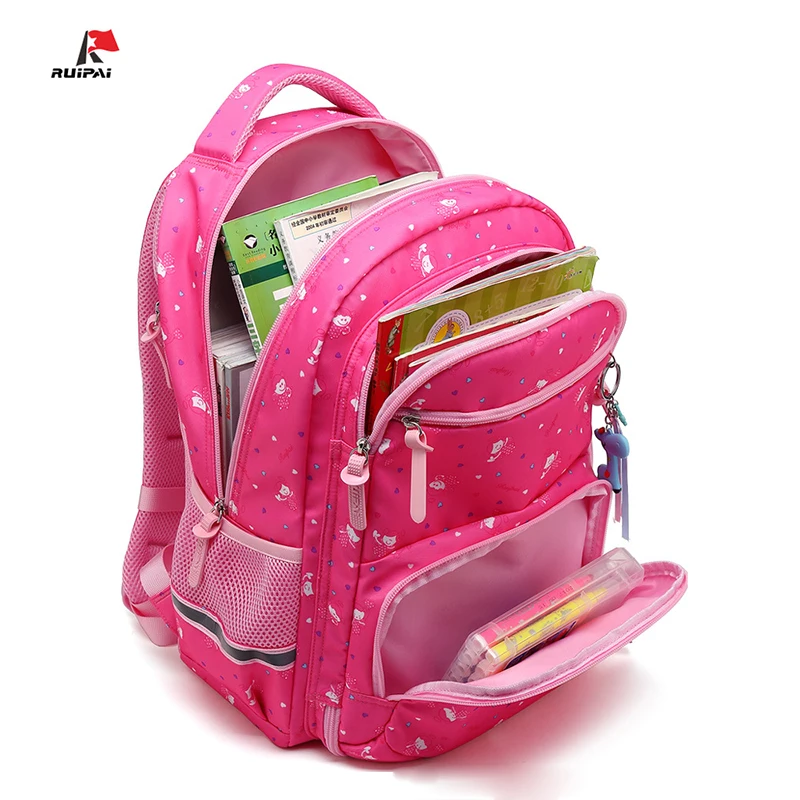 #*Cheap Fashion School Bags For Teenagers New Small fresh Floral Printed Children Backpacks Schoolbags For Girls And Boys Kids Book Bag