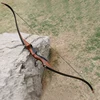 Arc Recurve, couleurs mélangées, pour la chasse, tir de cible en bambou stratifié, offre spéciale ► Photo 1/6
