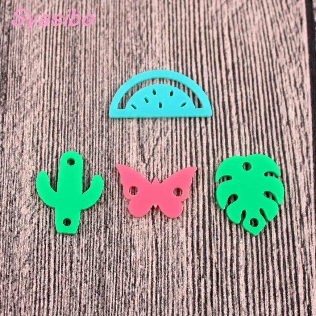 

20mm /25mm Acrylic Bracelet 2 Hole Party Ornaments Box Gift Decorations Laser Cutout -AC1545 / AC1546