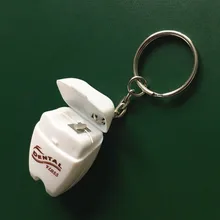 2 бокса/Набор 15 м портативная зубная нить для чистки зубов с кольцом для ключей межзубная нить струна оральная чистка зубов инструменты для ухода 669