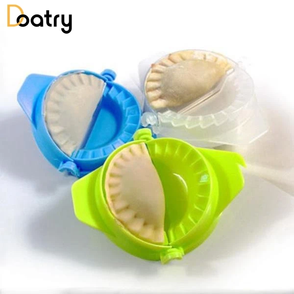 

2pcs Kitchen Dumpling Tool Dough Presser Dumpling Mould Maker Wrapper Dough Cutter Pie Ravioli Dumplings Mold Baking Pastry Tool
