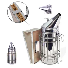 Практические пчелы Принадлежности для пчеловодства инструменты Нержавеющая сталь курильщика Пчеловодство профессиональное оборудование пчеловод должны имущими A75