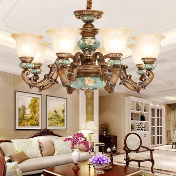 

Living Room Chandelier Light Nordic Chandelier Large Stairs Lights Luxury Chandeliers Restaurant Lighting American led Home Lamp