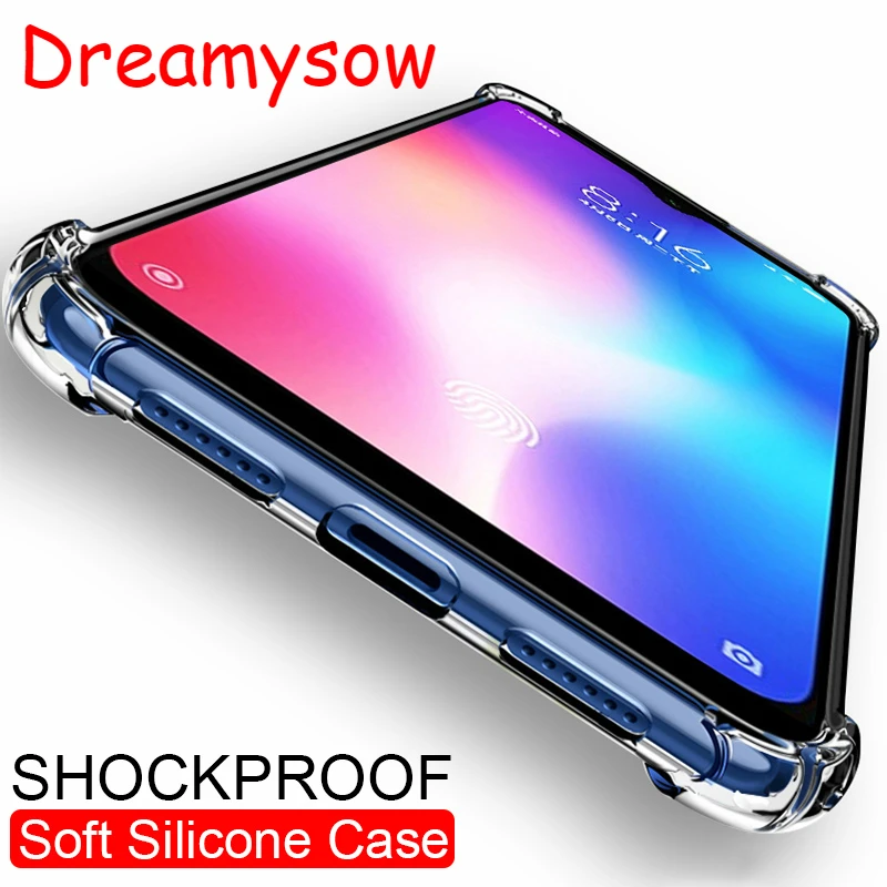 

Super Shockproof Silicone Case For Xiaomi Mi A2 Lite 8 Lite 9 Se Transparent Soft Tpu Case Redmi 6 7 5 Note 7A 6 Pro Go K20 Pro