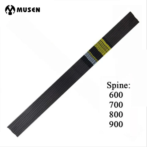 Haste da Flecha de Carbono Tiro com Arco 30 para a Caça Puro Espinha 900 ”comprimento od 5.7 Milímetros id 4.2 Arco 600 700 800 Mod. 1276451