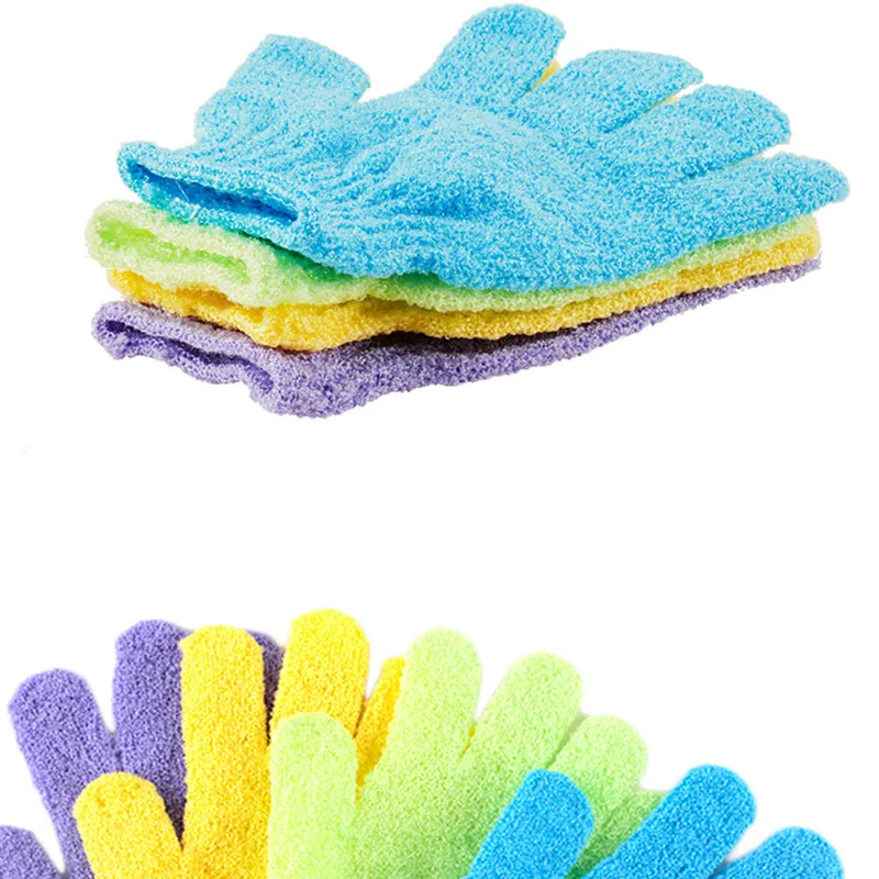 2 шт банное полотенце, перчатки для чистки ванной, пять пальцев, артефакт для ванной, мощные двухсторонние отшелушивающие инструменты для уборки ванной комнаты
