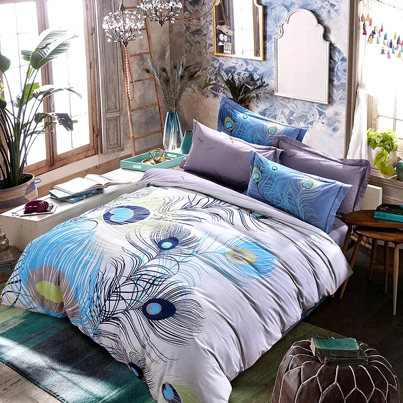 Online kaufen groÃhandel pfau bettwäsche aus china pfau ...