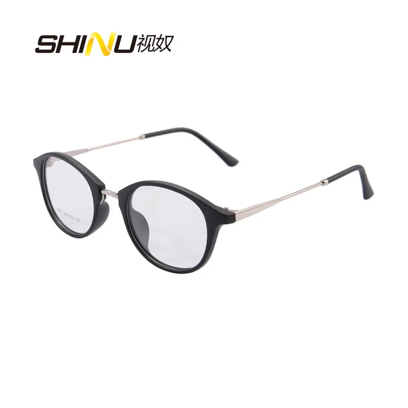 Элегантные Круглые очки оправа известный бренд дизайнерские модные очки Ретро винтажная оптическая оправа из металла Oculos de grau 5961