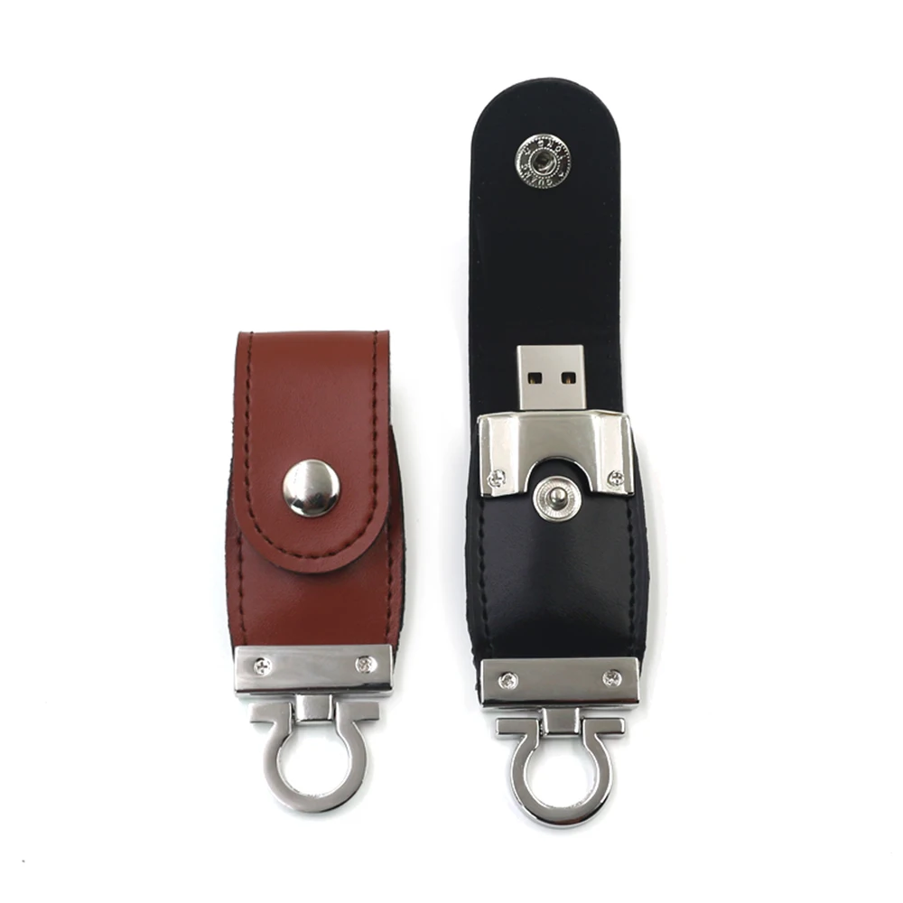 Настоящий USB флеш накопитель емкость натуральная кожа флешка 64 ГБ 32 16 8 4G ручка