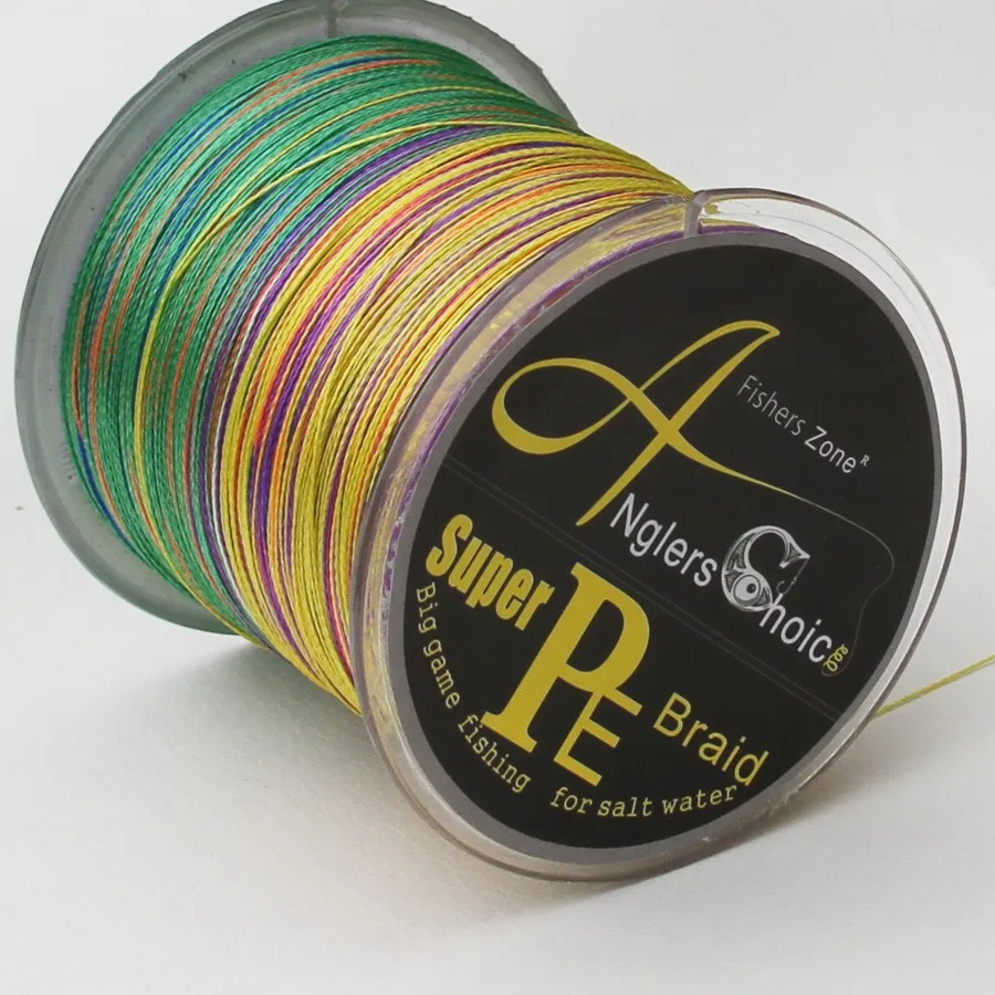 4 Strands PE Braided Fishing Line 500m Japan fishing line Multifilament Fishing line cheap fishing line multi color3