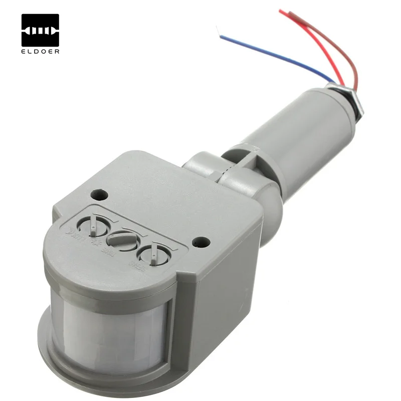 

New Outdoor Wall Light Lamp LED PIR Infrared Motion RF Switch Sensor Detector 12M AC85V~260V 2 Colors Automatic Convenient Safe