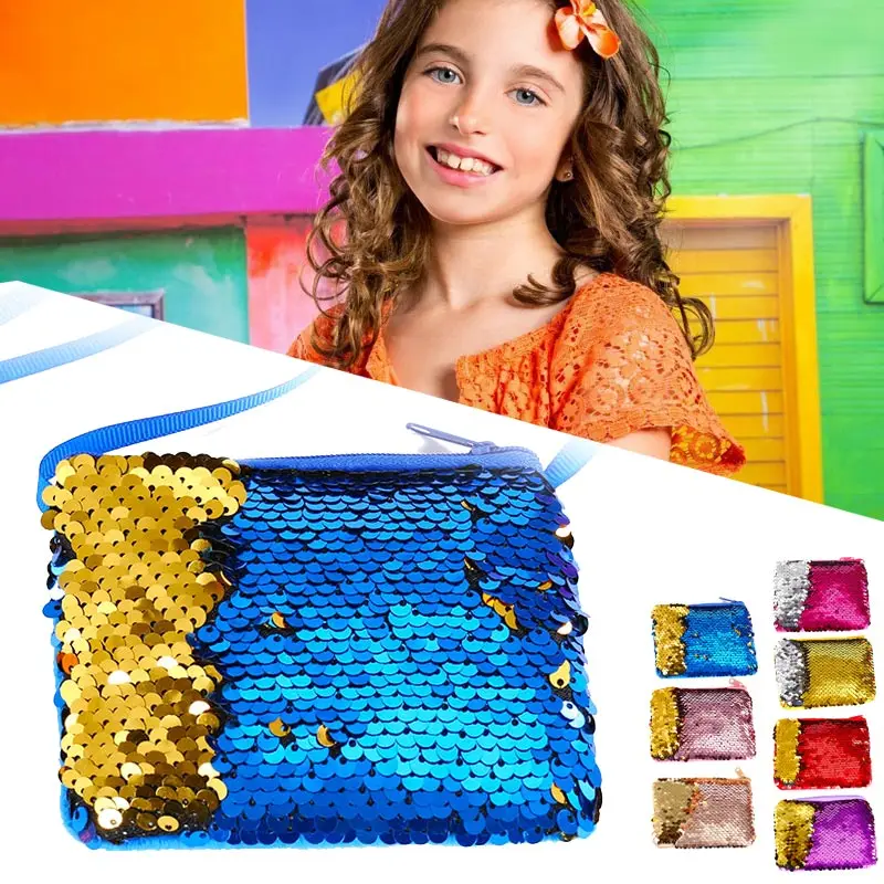 

Children Kids Shoulder Crossbody Bag Messenger Sequin Small Fashion For Money Best Sale-WT