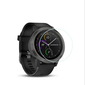 

Ultra Clear Tempered Glass Protective Film Guard For Garmin Vivoactive 3 Smart Watch Vivoactive3 Display Screen Protector Cover