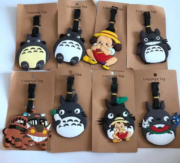 totoro luggage tag
