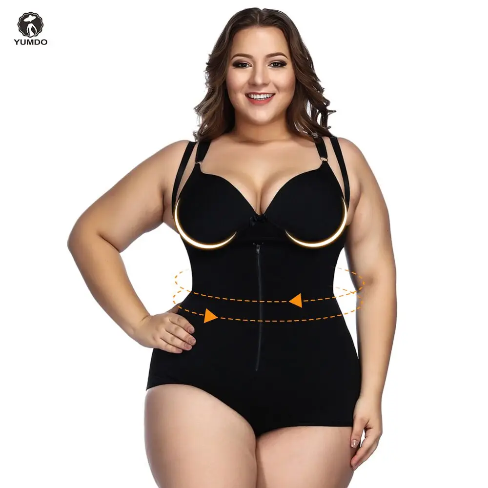 Tanie Kobiety Plus rozmiar 5XL Shapewear urządzenie do modelowania sylwetki treningowy do wyszczuplania talii kontrola brzucha body po porodzie odzyskać bielizna gorset tyłek