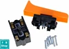 1PCS 12A 250V 5E4 large pullout crane cutter cutting machine switch Orange+Black ► Photo 2/4