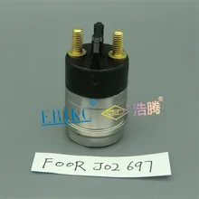 ERIKC F00RJ02697 Авто Common Rail части инжектор соленоидное соединение группа F 00R J02 697 инжектор электромагнитный клапан набор