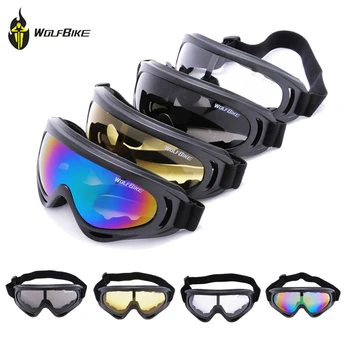 

WOLFBIKE X400 UV Protection Outdoor Sports Ski Snowboard Skating Goggles Motorcycle Off-Road Cycling Goggles Glasses Eyewear