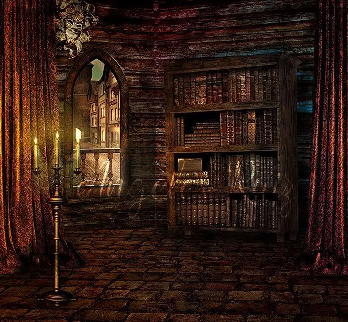 السحري خزانة خلفية البوليستر أو الفينيل القماش عالية الجودة الأطفال الاطفال صورة خلفية الكمبيوتر المطبوعة