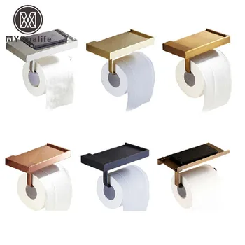 

Free Shipping Multi Style Toilet Paper Holder Bathroom Mobile Holder Toilet Paper Rack Wall Mounted