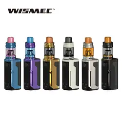 Оригинальный WISMEC Рел RX GEN3 двойной 230 W комплект с 5,8 мл Гном Король танк и WM катушки для огромный вейп электронная сигарета комплект для