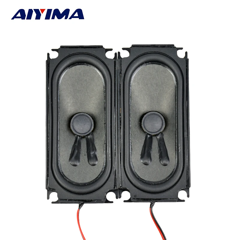 AIYIMA 2 шт Мини Портативный аудио динамик s 10045 8 Ом 10 Вт для ТВ lcd|audio speaker|portable audio speakertv