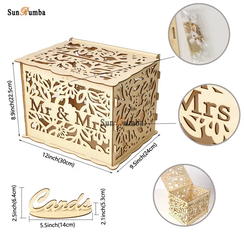 Wedding card box MUW-323-09