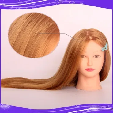 Hairdresser training sexy women mannequin heads with hair for sale hair practice head hair styling mannequins styling head doll3