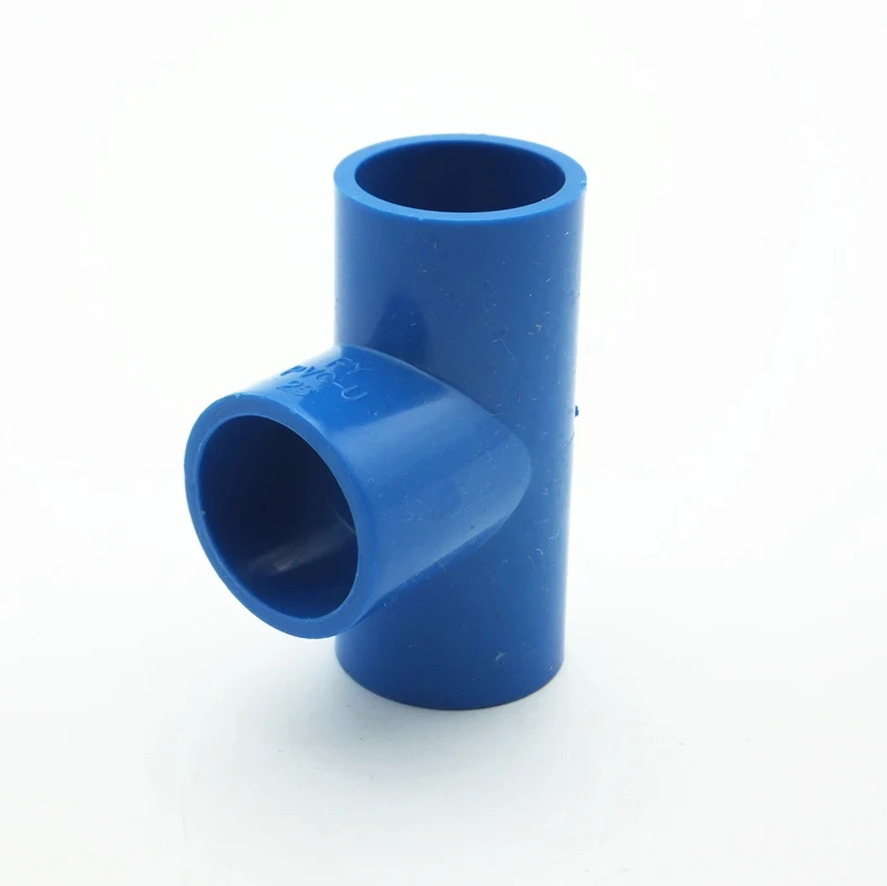 

20mm ID Tee PVC Tube Joint Pipe Fitting Coupler Adapter Water Connector For Garden Irrigation System DIY