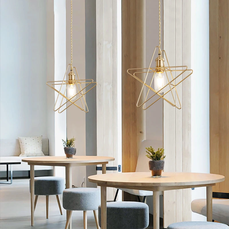 Креативный ресторан E27 подвесной светильник Nordic Modern Pendant Lights Минималистский бар