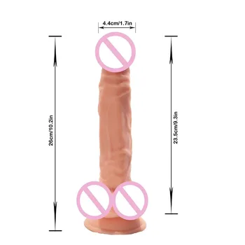 9 inch Flexible Huge Dildo Realistic Penis Cock Big Dildos with Strong Suction Cup Sex Toys for Woman Adults Erotic Sex Shop 4