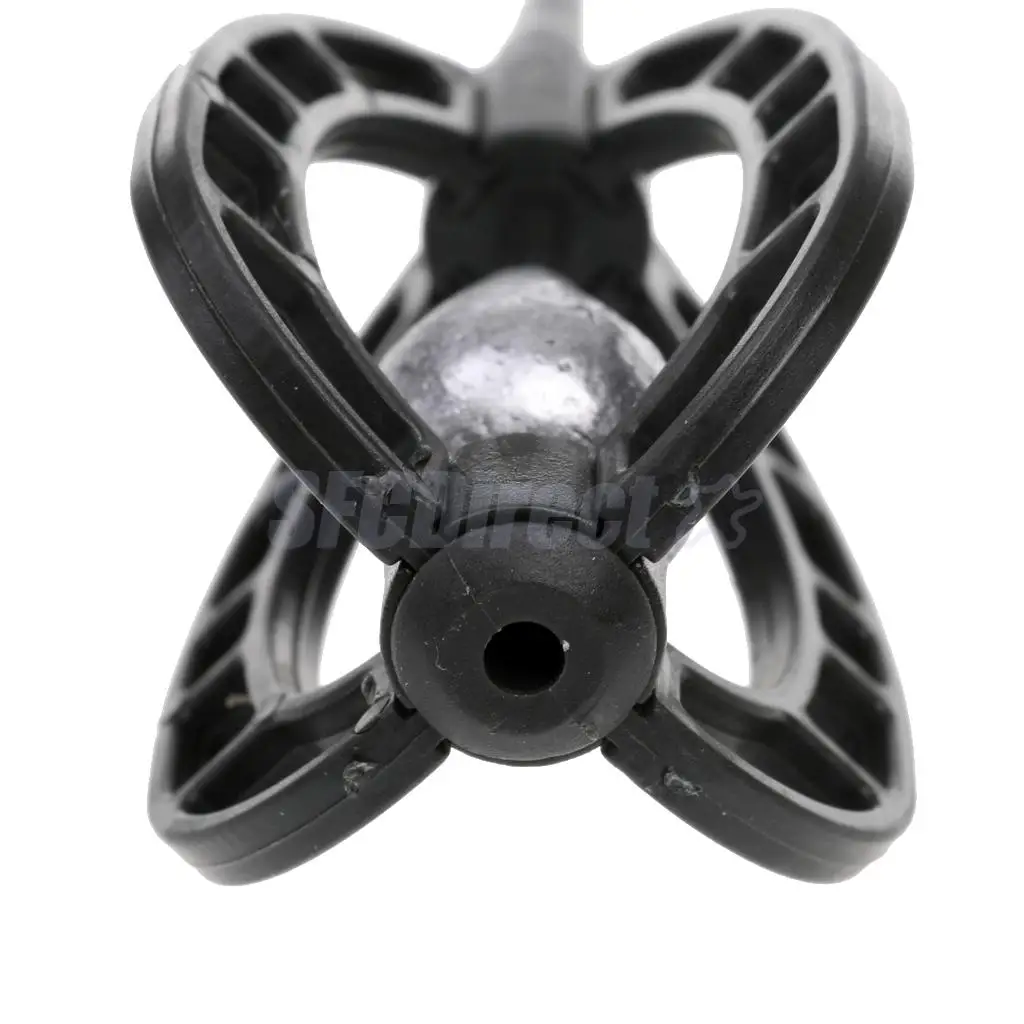 

Fishing Feeder with Lead Sinker Fishing Bait Trap In-line Method Feeder 60g + 30g