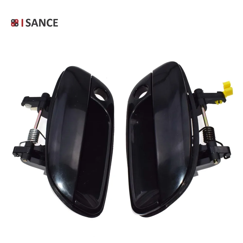 ISANCE Black Front Left Right Outside Door Handle 82650
