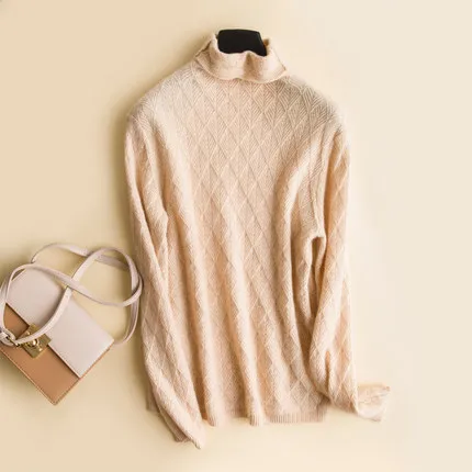 Brand Wool Female Sweters Women Invierno 2018 Winter Short Bottoming Women's Turtleneck Fashion Warmth Women Sweater white (9)