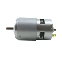 775 DC Мотор DC 12 V-24 V 15600 RPM шариковый подшипник большой крутящий момент высокой мощности Низкий уровень шума электронный компонент шаровой подшипник двигателя инструменты