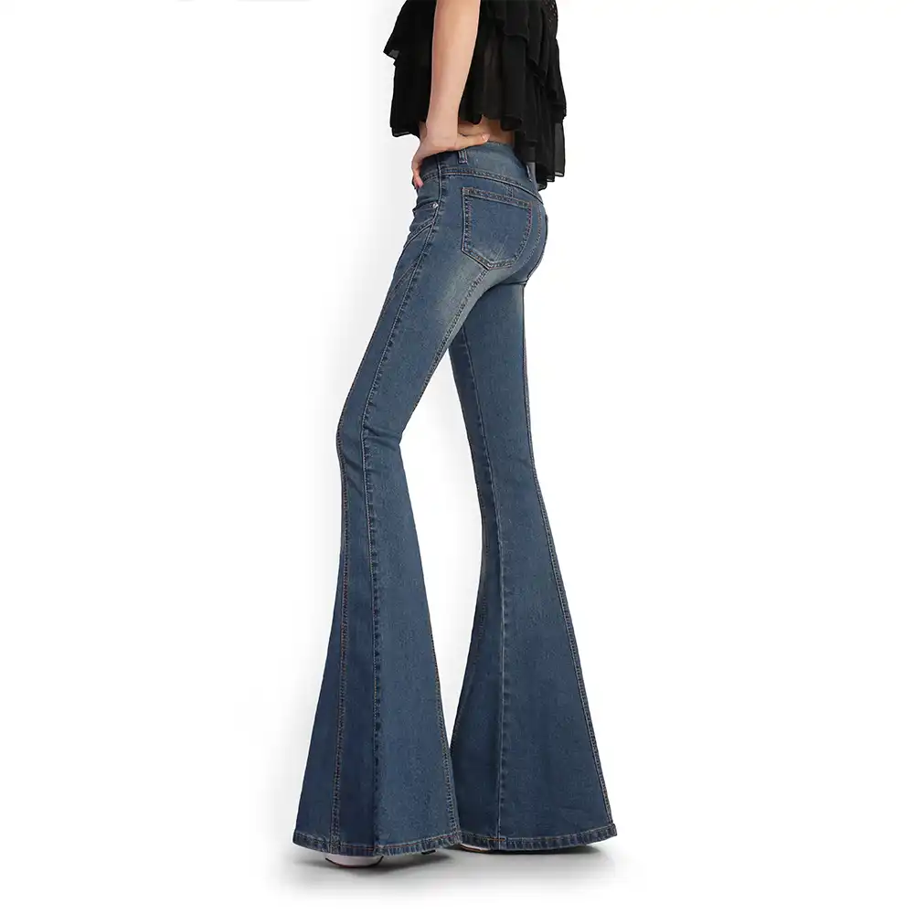 flare leg bell bottom pants
