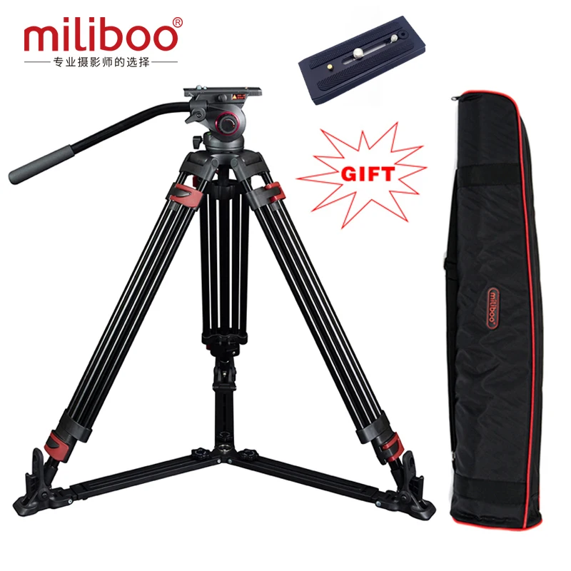 Специальный штатив для видеокамеры miliboo MTT609A алюминиевый профессиональный VS
