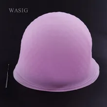 1 шт. Pro салон Dye силиконовые Кепки волос Цвет ing выделяя многоразовые Кепки s шляпа глазурь чаевые красить Цвет инструменты для укладки