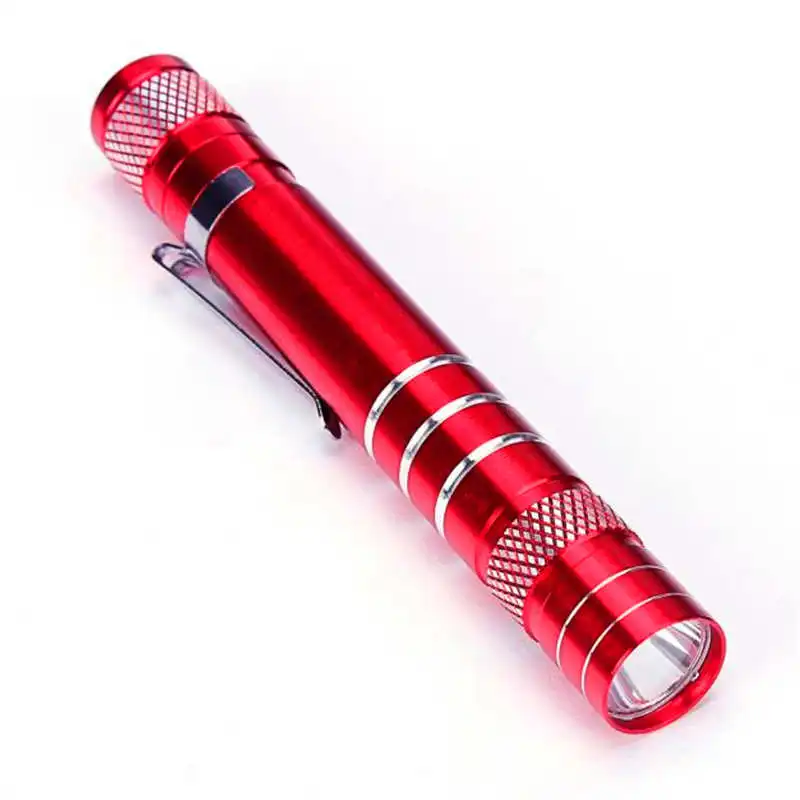Mini 1200LM High Power lanterna led t6 Tactical Flashlight AA Lamp Light powerful led flashlight laser pointer #4S11 (4)