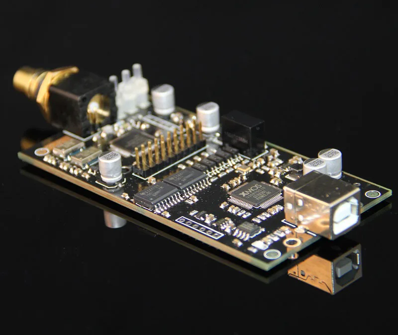 Новинка 2018 оригинальный USB аудио цифровой интерфейс I2s XU208 модуль DSD256 DOP Crystek|xmos