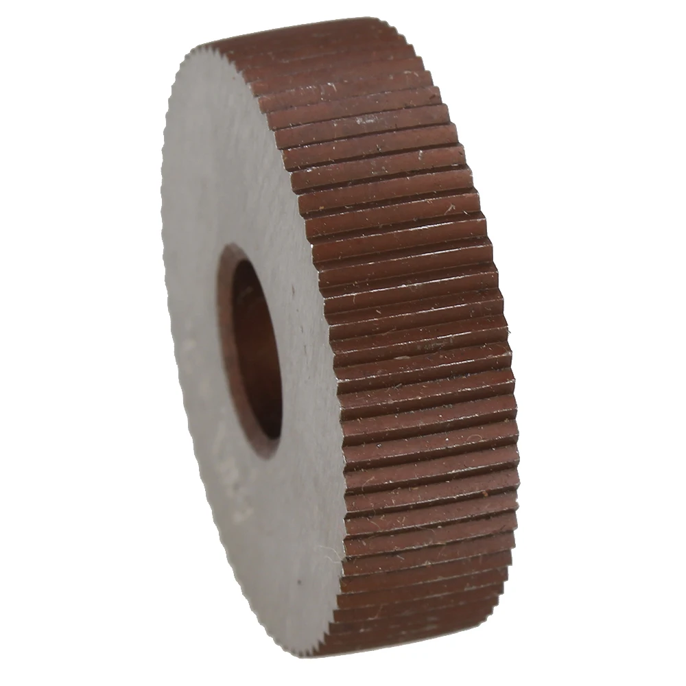 2Pcs Gear Hob Strength 0.5mm Wheel knurlStraight grain HSS Wheel Knife Knurled Machine Tools Accessories Lathe Embossing