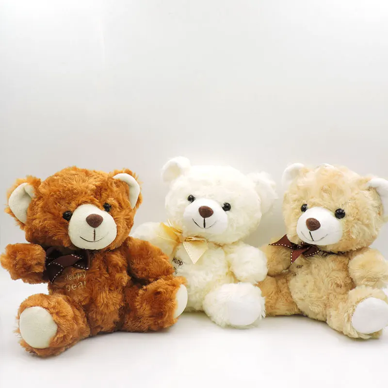 18cm Cute Teddy Bears Plush Toys Stuffed Teddys Peluches Kids Soft Toy