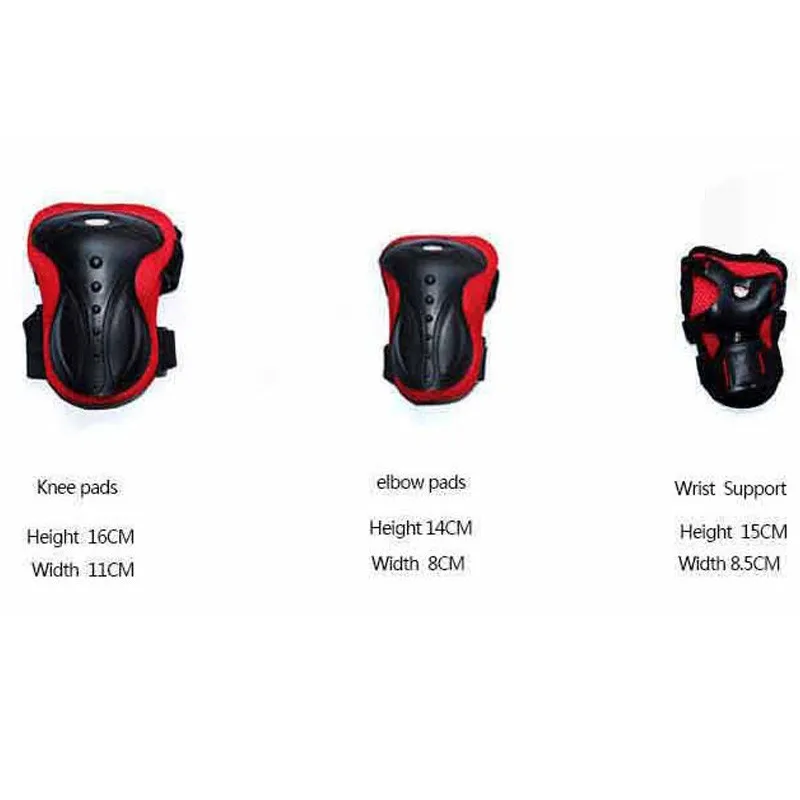 Wrist Support Protection Electric Scooter Riding Biking Skating Knee Pads & Elbow Pads