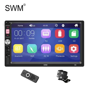 

SWM Car Auto Radio 2 Din 7" Autoradio Handsfree Steering Wheel Control Car Stereo Radio Coche Multimidio Player Bluetooth USB
