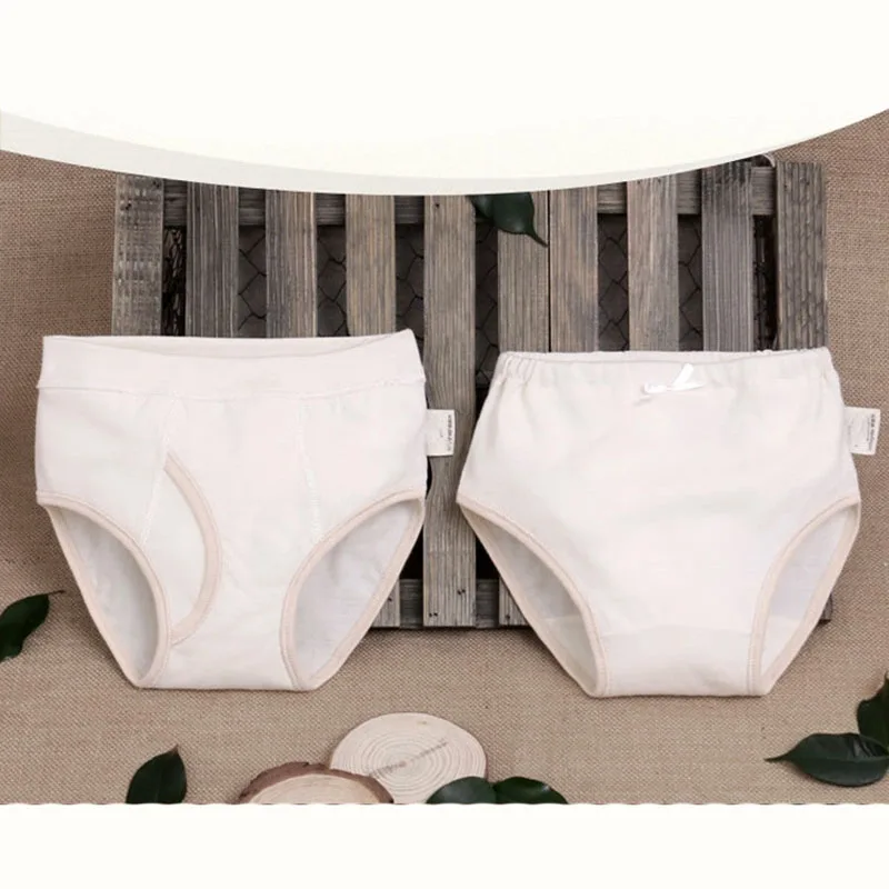1 Piece Boys Girls Panties Unisex Baby Infant Organic Cotton Underwear