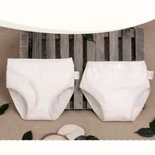 1 Piece Boys Girls Panties Unisex Baby Infant Organic Cotton Underwear Comfy Breathable Kids Underpants Solid