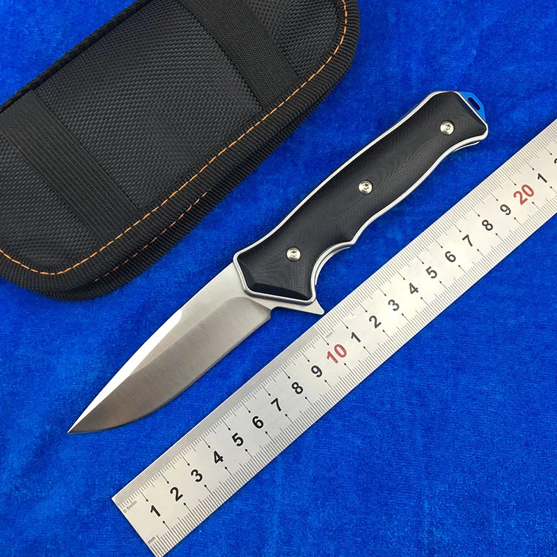 

NIGHTHAWK ST1502 Flipper folding knife D2 blade G10 + steel handle camping hunting outdoor survival pocket Kitchen knives edc